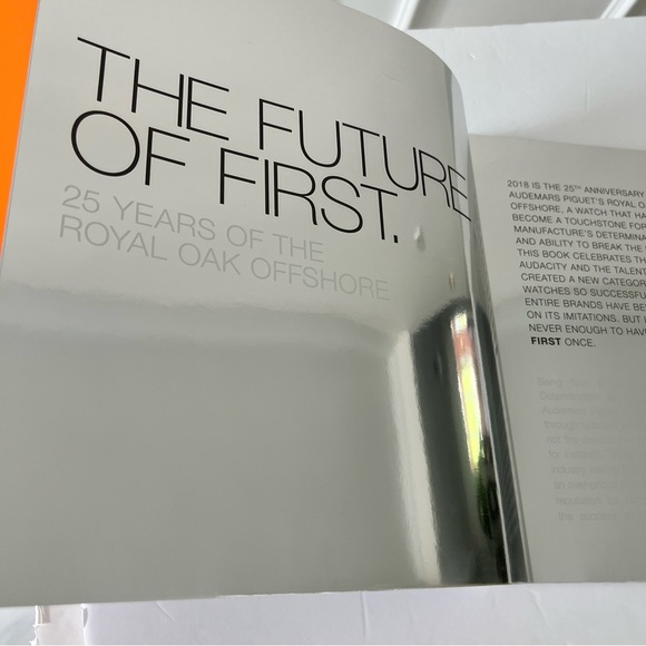 Audemars Piguet Royal Oak Offshore 25th Anniversary book rare future of first - Picture 7 of 17